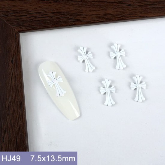HJ49  100pcs/lot Chrome Hearts Nail Art