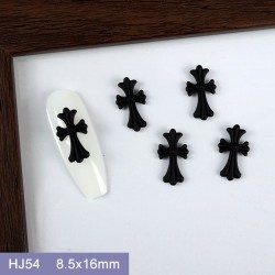 HJ54  100pcs/lot Chrome Hearts Nail Art