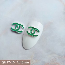 QH17-10   20pcs/lot Chanel Nail Art