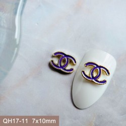 QH17-11   20pcs/lot Chanel Nail Art