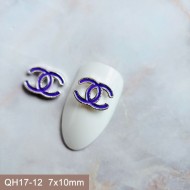 QH17-12   20pcs/lot Chanel Nail Art