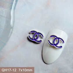 QH17-12   20pcs/lot Chanel Nail Art