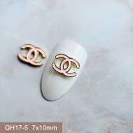 QH17-5   20pcs/lot Chanel Nail Art