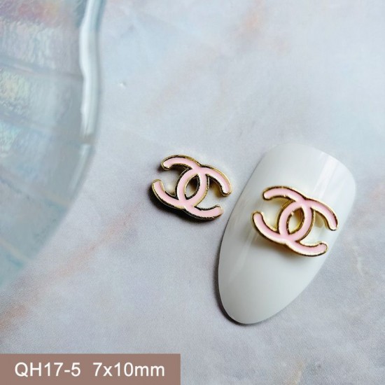 QH17-5   20pcs/lot Chanel Nail Art