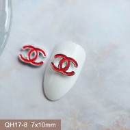 QH17-8   20pcs/lot Chanel Nail Art
