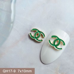 QH17-9   20pcs/lot Chanel Nail Art