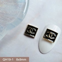 QH19-1   20pcs/lot Chanel Nail Art
