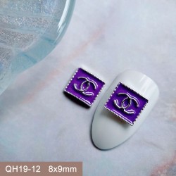QH19-12   20pcs/lot Chanel Nail Art