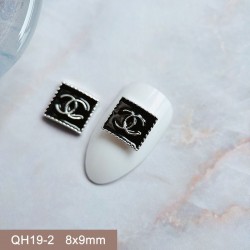QH19-2   20pcs/lot Chanel Nail Art