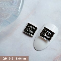 QH19-2   20pcs/lot Chanel Nail Art