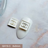 QH19-3   20pcs/lot Chanel Nail Art