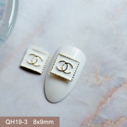 QH19-3   20pcs/lot Chanel Nail Art