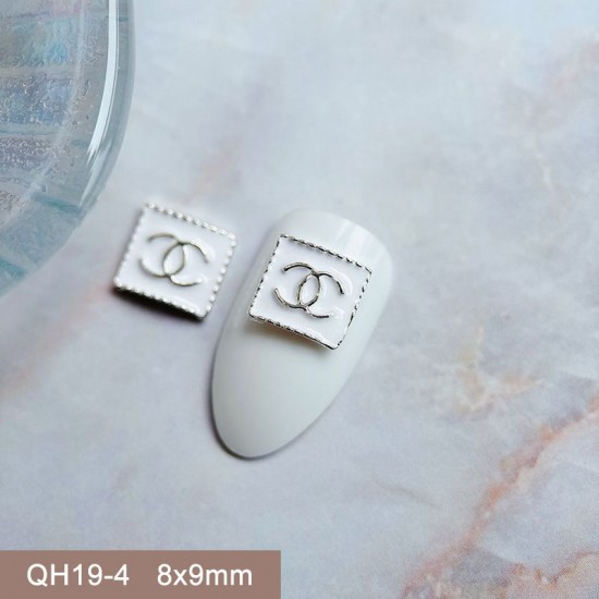 QH19-4   20pcs/lot Chanel Nail Art