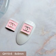 QH19-6   20pcs/lot Chanel Nail Art