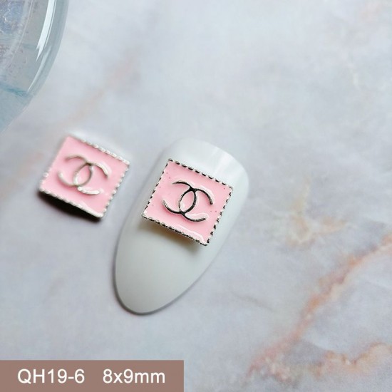 QH19-6   20pcs/lot Chanel Nail Art