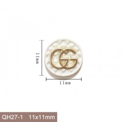 QH27-1   10pcs/lot Gucci Nail Art