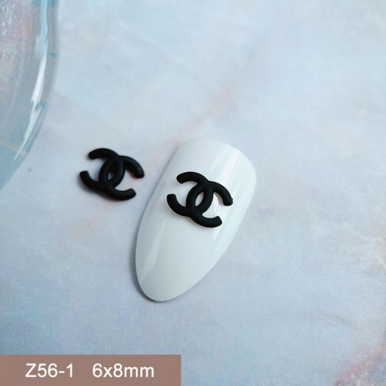 Z56-1   50pcs/lot Chanel Nail Art