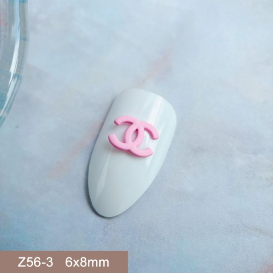 Z56-3   50pcs/lot Chanel Nail Art