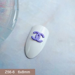 Z56-6   50pcs/lot Chanel Nail Art