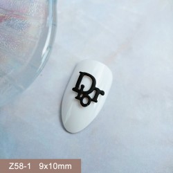 Z58-1   50pcs/lot Dior Nail Art
