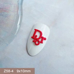 Z58-4   50pcs/lot Dior Nail Art