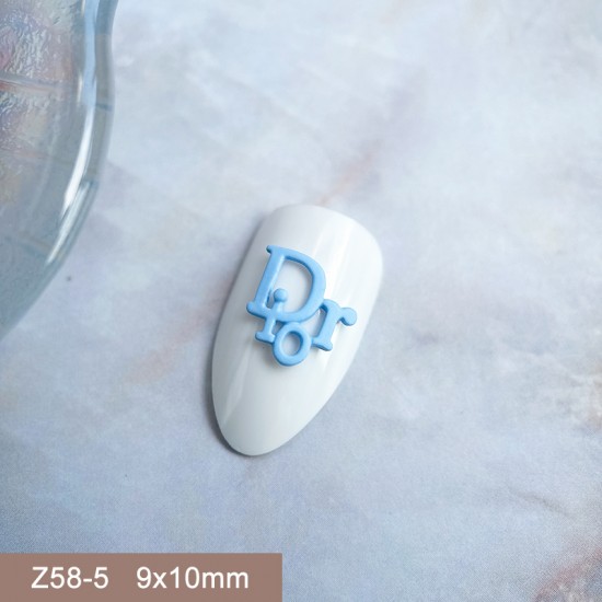 Z58-5   50pcs/lot Dior Nail Art