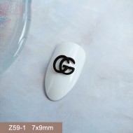 Z59-1   50pcs/lot Gucci Nail Art