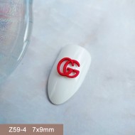 Z59-4   50pcs/lot Gucci Nail Art