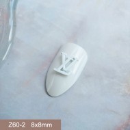 Z60-2   50pcs/lot LV Nail Art