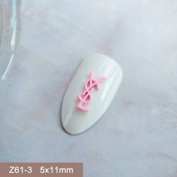 Z61-3   50pcs/lot YSL Nail Art