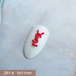 Z61-4   50pcs/lot YSL Nail Art