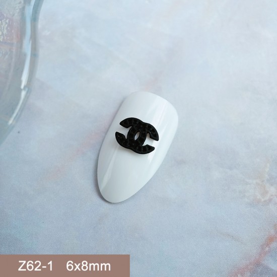Z62-1   50pcs/lot Chanel Nail Art