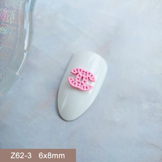 Z62-3   50pcs/lot Chanel Nail Art