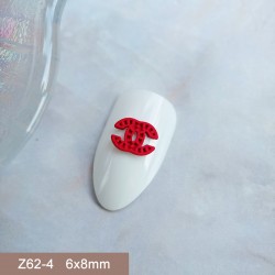 Z62-4   50pcs/lot Chanel Nail Art