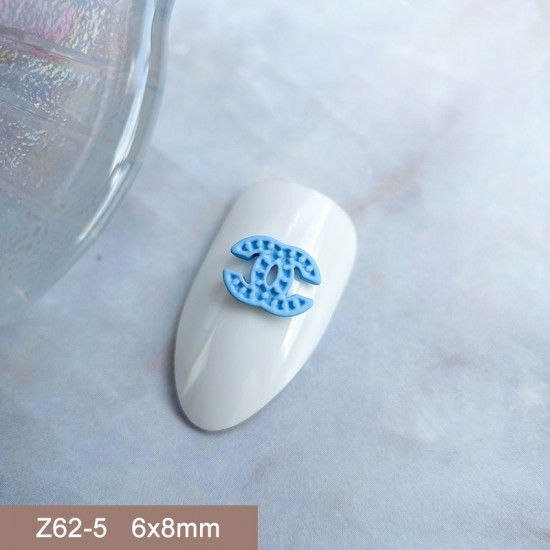 Z62-5   50pcs/lot Chanel Nail Art