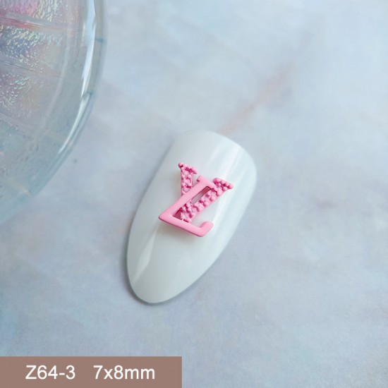Z64-3   50pcs/lot LV Nail Art