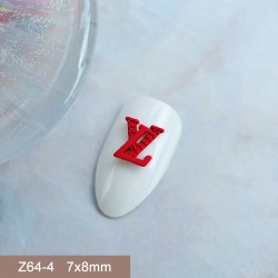 Z64-4   50pcs/lot LV Nail Art