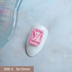 Z66-3   50pcs/lot LV Nail Art