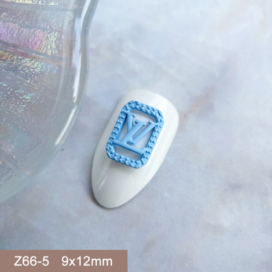 Z66-5   50pcs/lot LV Nail Art