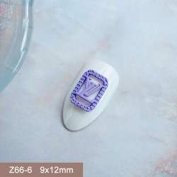 Z66-6   50pcs/lot LV Nail Art