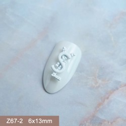 Z67-2   50pcs/lot YSL Nail Art