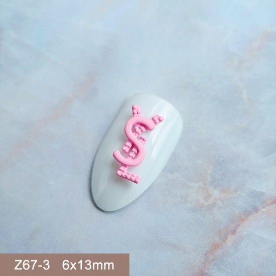 Z67-3   50pcs/lot YSL Nail Art