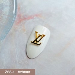 Z68-1   50pcs/lot LV Nail Art
