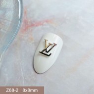 Z68-2   50pcs/lot LV Nail Art