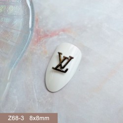 Z68-3   50pcs/lot LV Nail Art