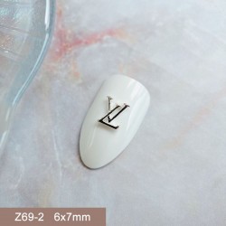 Z69-2   50pcs/lot LV Nail Art