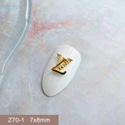 Z70-1   50pcs/lot LV Nail Art