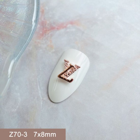 Z70-3   50pcs/lot LV Nail Art