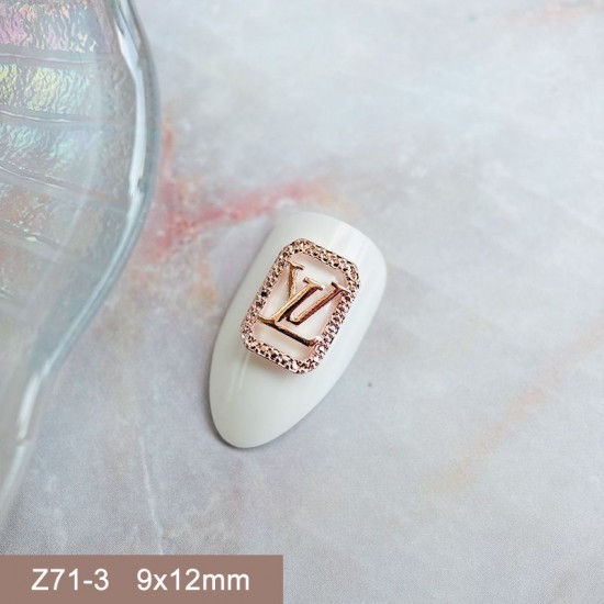 Z71-3   50pcs/lot LV Nail Art