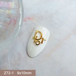 Z72-1   50pcs/lot Dior Nail Art